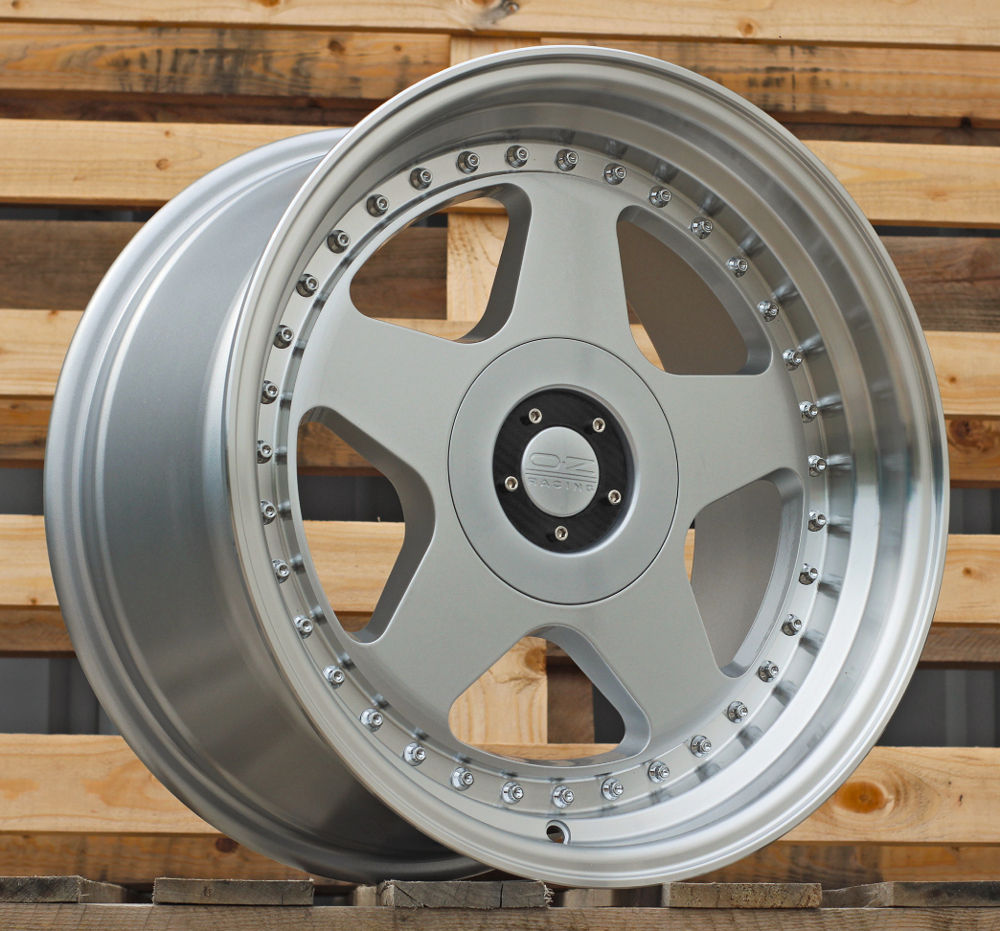 Diski R17 10x112/120 J8 ET25 RACINGLINE L2585 Silver +Polished Lip (Rear+Front)