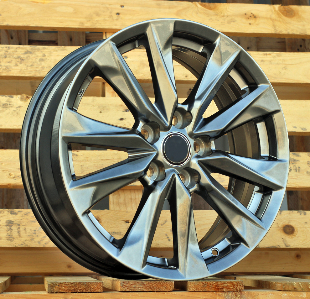 Diski R17 5x114.3 J6.5 ET35 RACINGLINE H3341F TOYOTA Dark Shining (Hybrid Forged)