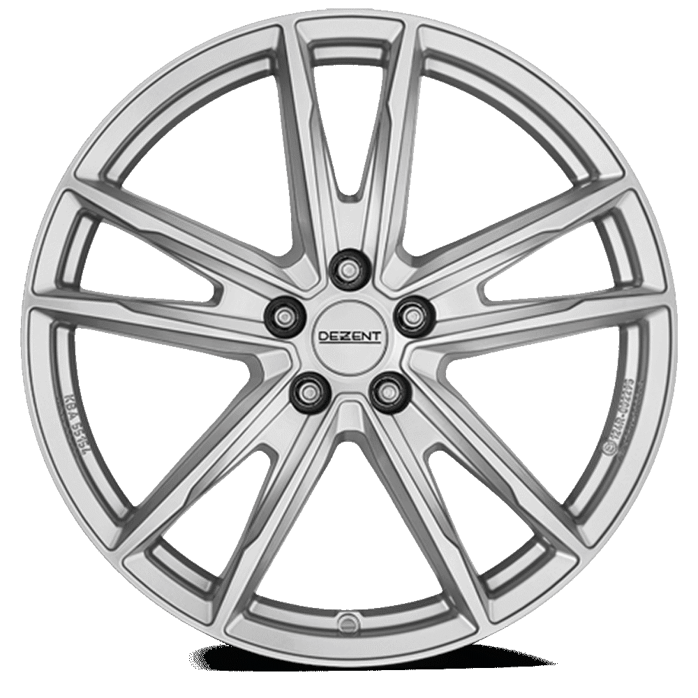 Diski R18 5x112 J7.5 ET40 Dezent KF Silver