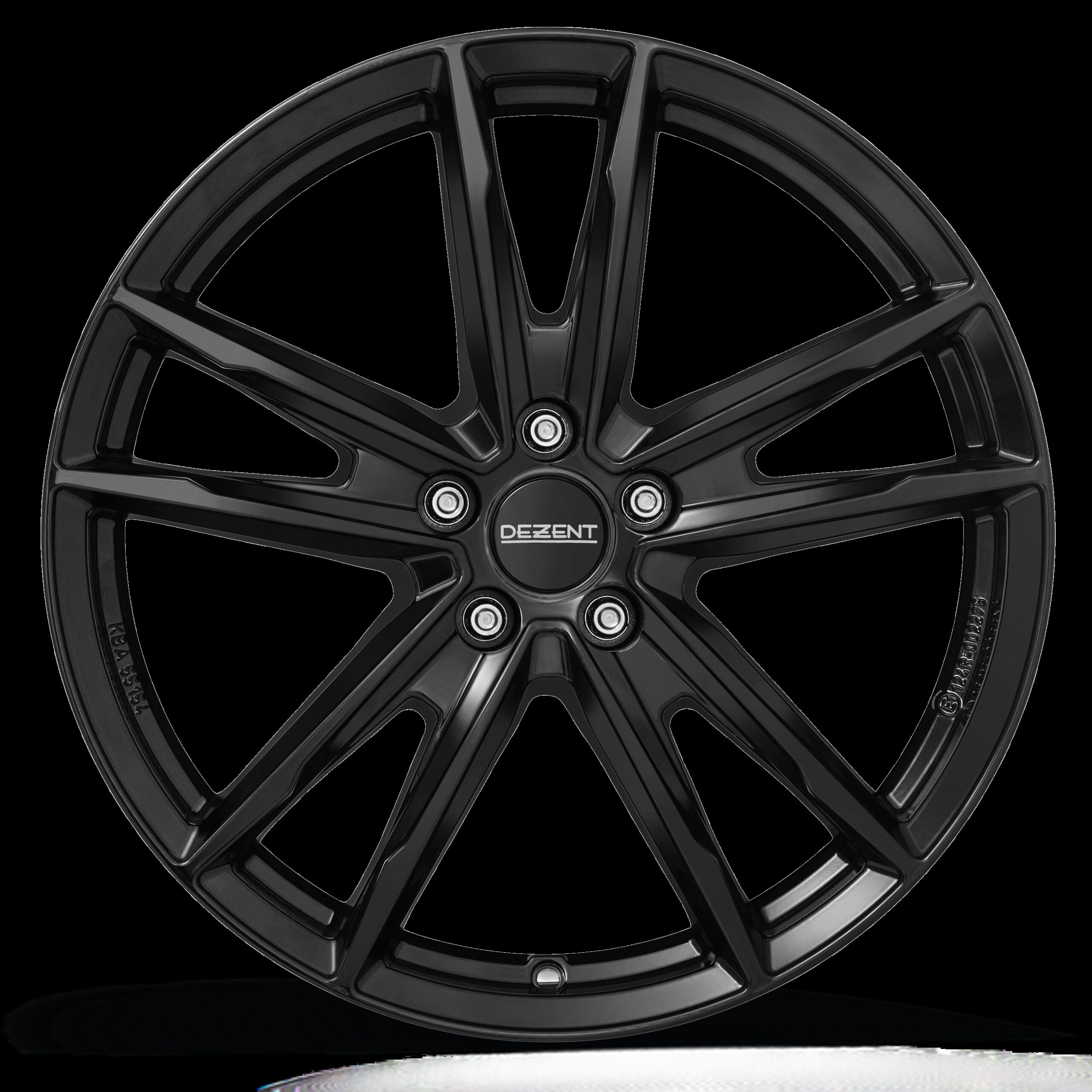 Diski R18 5x114.3 J7 ET40 Dezent KF Black