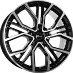Diski R20 5×127 J8.5 ET50 Brock B41 Schwarz Glanz Voll-Poliert (SGVP)