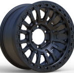 Diski R17 5×127 J8.5 ETM6 RACINGLINE FBX462 4X4 Black Half Matt (Hybrid Forged)