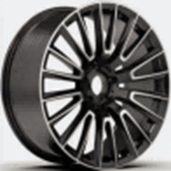 Diski R20 5x112 J9.5 ET51 RACINGLINE H3420F MERCEDES Black Polished (Rear+Front) (Hybrid Forged)