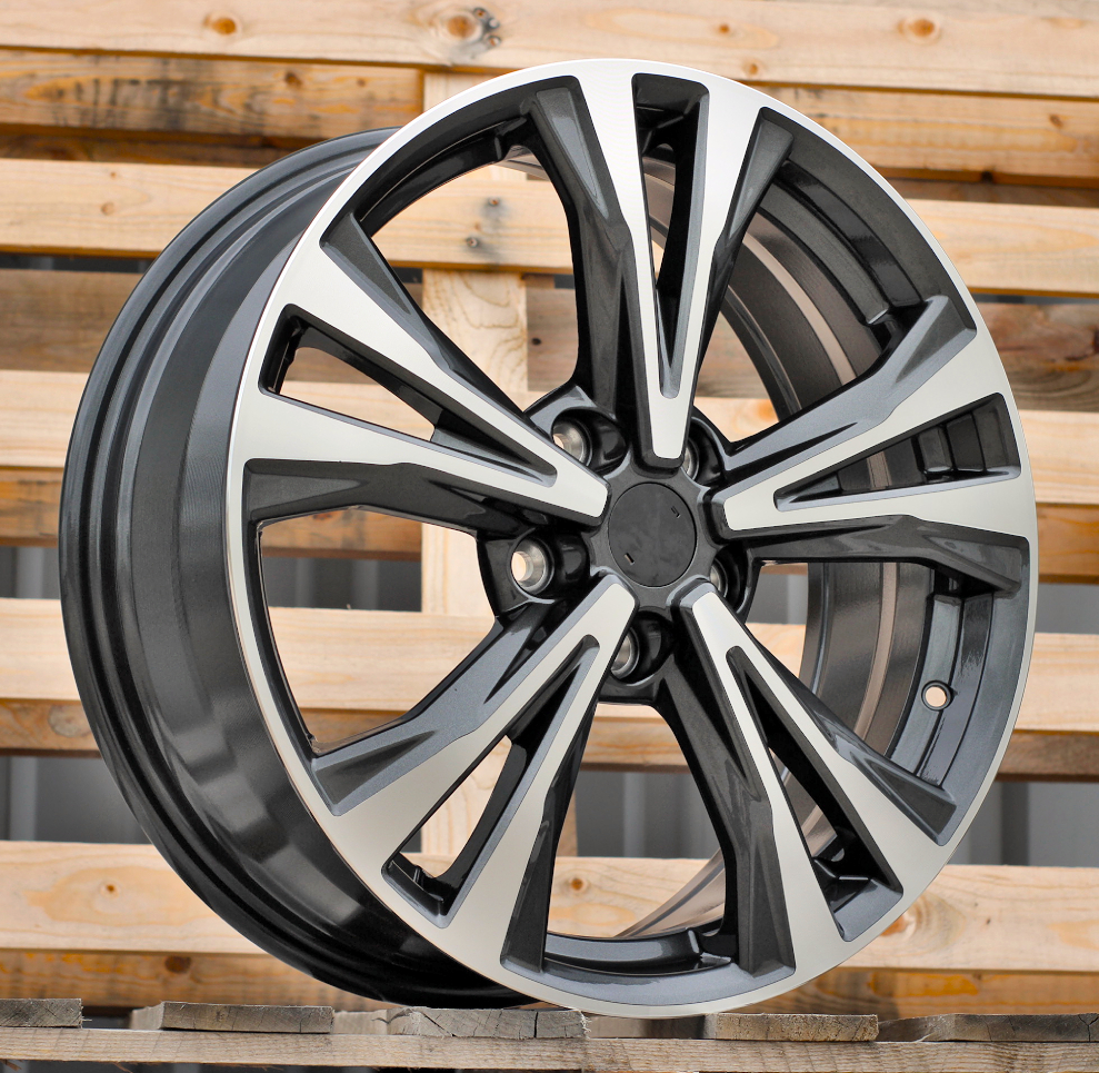 Diski R18 5x114.3 J7 ET45 RACINGLINE A5832 NISSAN Grey Polished (Hybrid Forged)