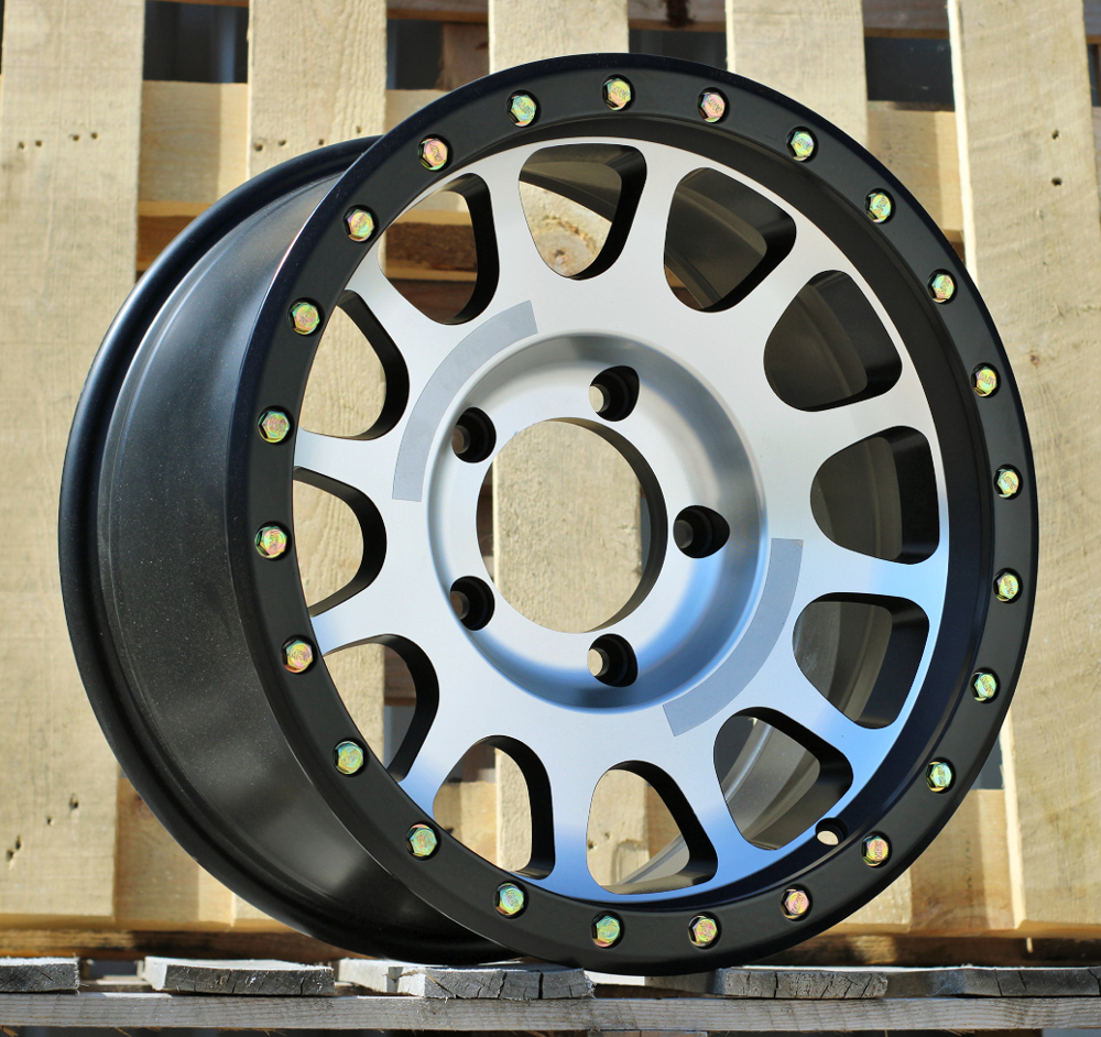 Diski R17 5x150 J8.5 ET RACINGLINE H1002B 4X4 Black Polished Matt