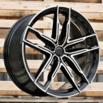 Diski R20 5×112 J8.5 ET25 RACINGLINE H3076F BMW Black Polished (Rear+Front) (Hybrid Forged)