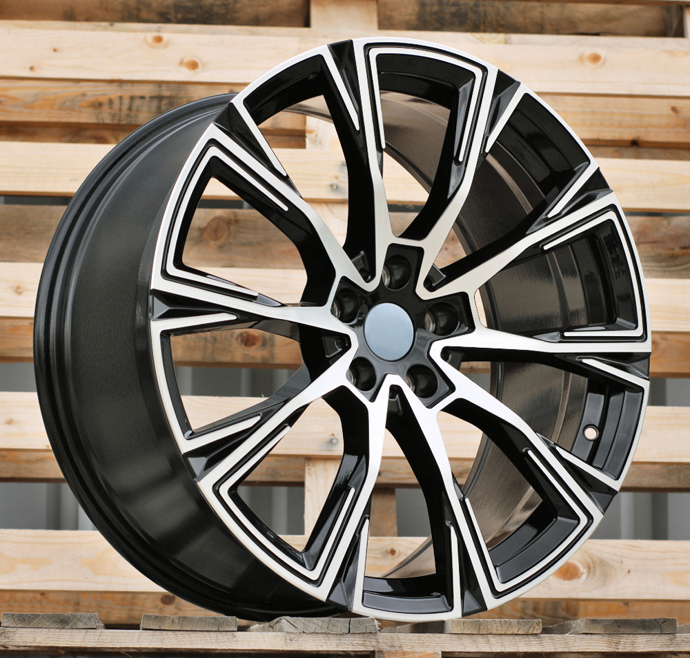 Diski R20 5x112 J8.5 ET25 RACINGLINE H3122F BMW Black Polished (Rear+Front) (Hybrid Forged)