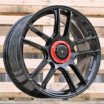 Diski R18 10×100/112 J8 ET42 RACINGLINE F8826 Black (Hybrid Forged)
