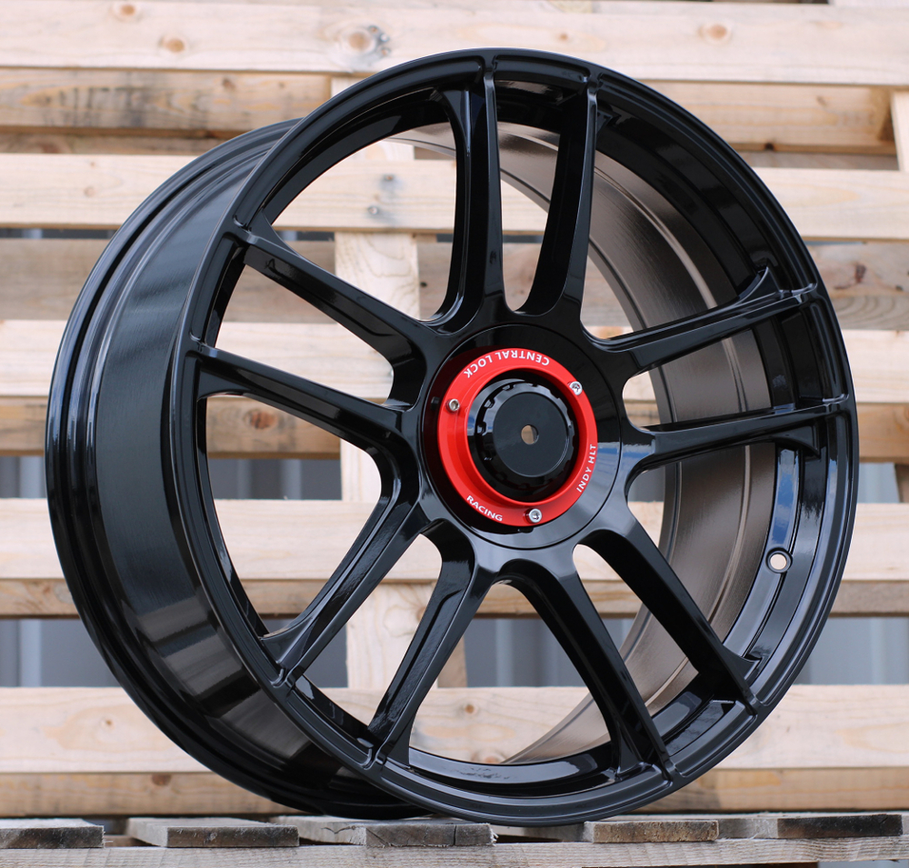 Diski R19 10x100/112 J8.5 ET45 RACINGLINE F9826 Black (Hybrid Forged)