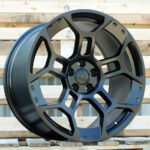Diski R20 5×114.3 J9.5 ET30 RACINGLINE F3133 FORD Black Half Matt (Rear+Front) (Hybrid Forged)