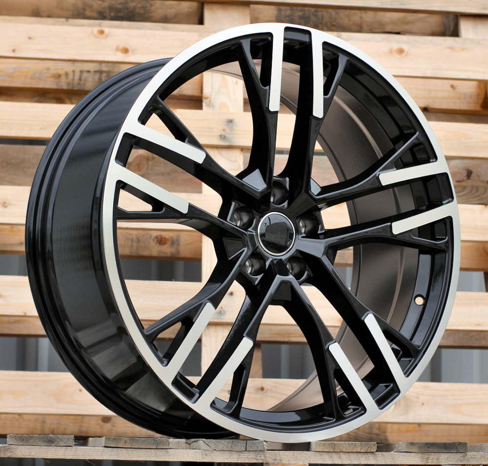 Diski R21 5x112 J9 ET30 RACINGLINE F726 AUDI Black Polished (Hybrid Forged)