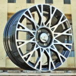 Diski R16 4×98 J6.5 ET35 RACINGLINE Y1283 FIAT Black Polished (Hybrid Forged)