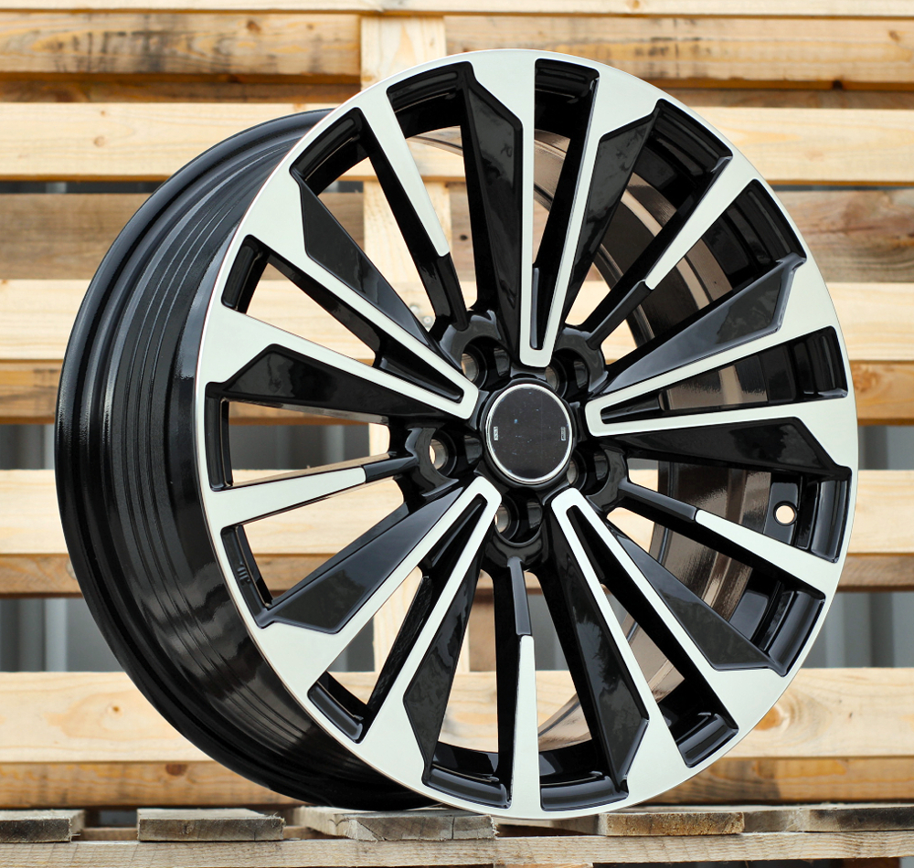 Diski R17 5x114.3 J7.5 ET40 RACINGLINE FBX374 TOYOTA Black Polished (Hybrid Forged)
