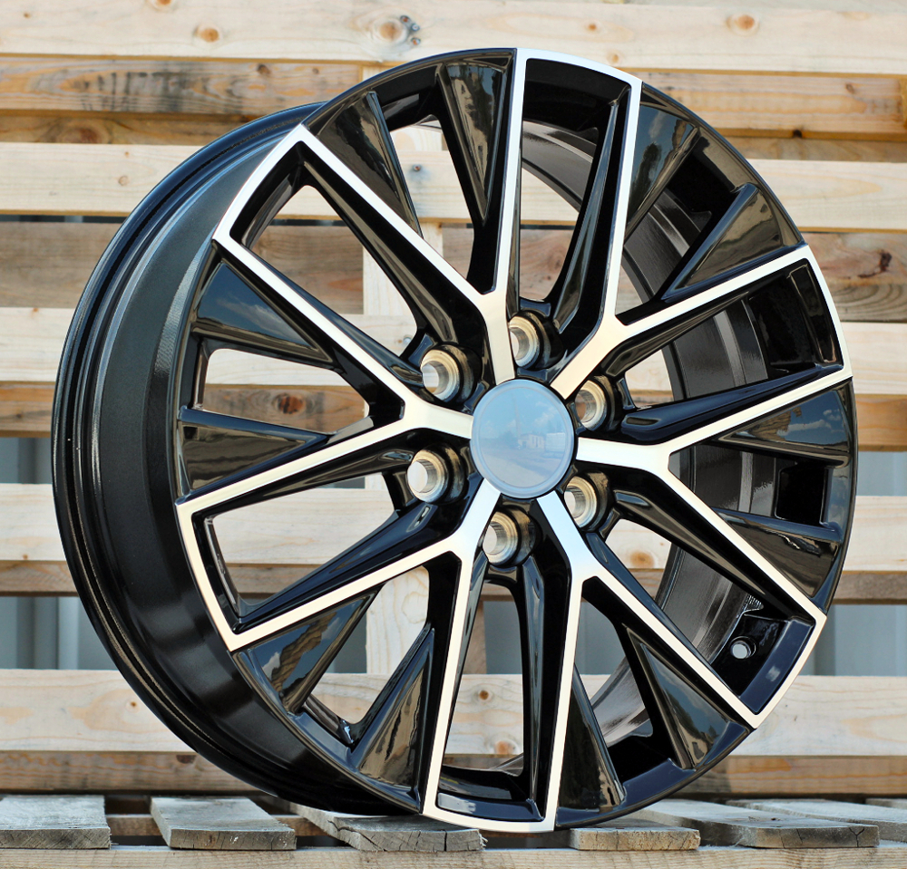 Diski R20 6x139.7 J8 ET55 RACINGLINE H3219F TOYOTA Black Polished (Hybrid Forged)