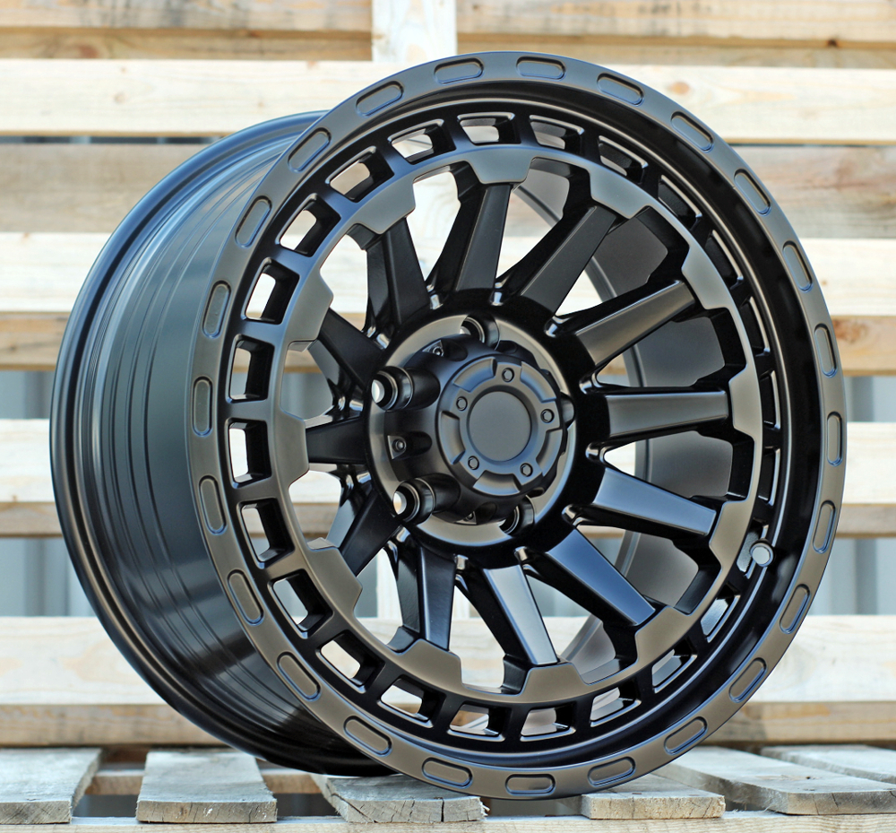 Diski R17 5x127 J9 ET10 RACINGLINE FBX464 4X4 Black Half Matt (Hybrid Forged)