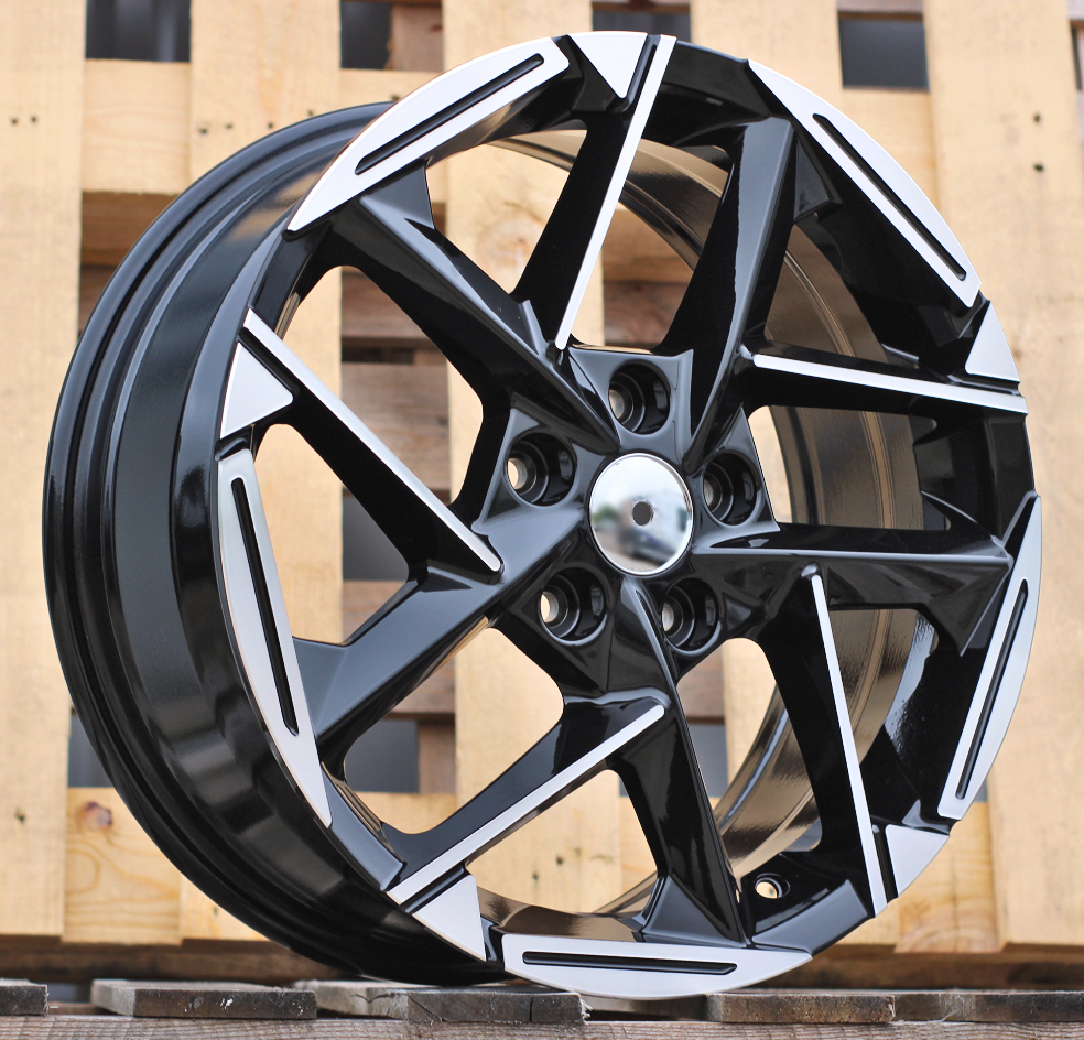 Diski R17 5x114.3 J7 ET48 RACINGLINE 3S1267 KIA Black Polished (Hybrid Forged)