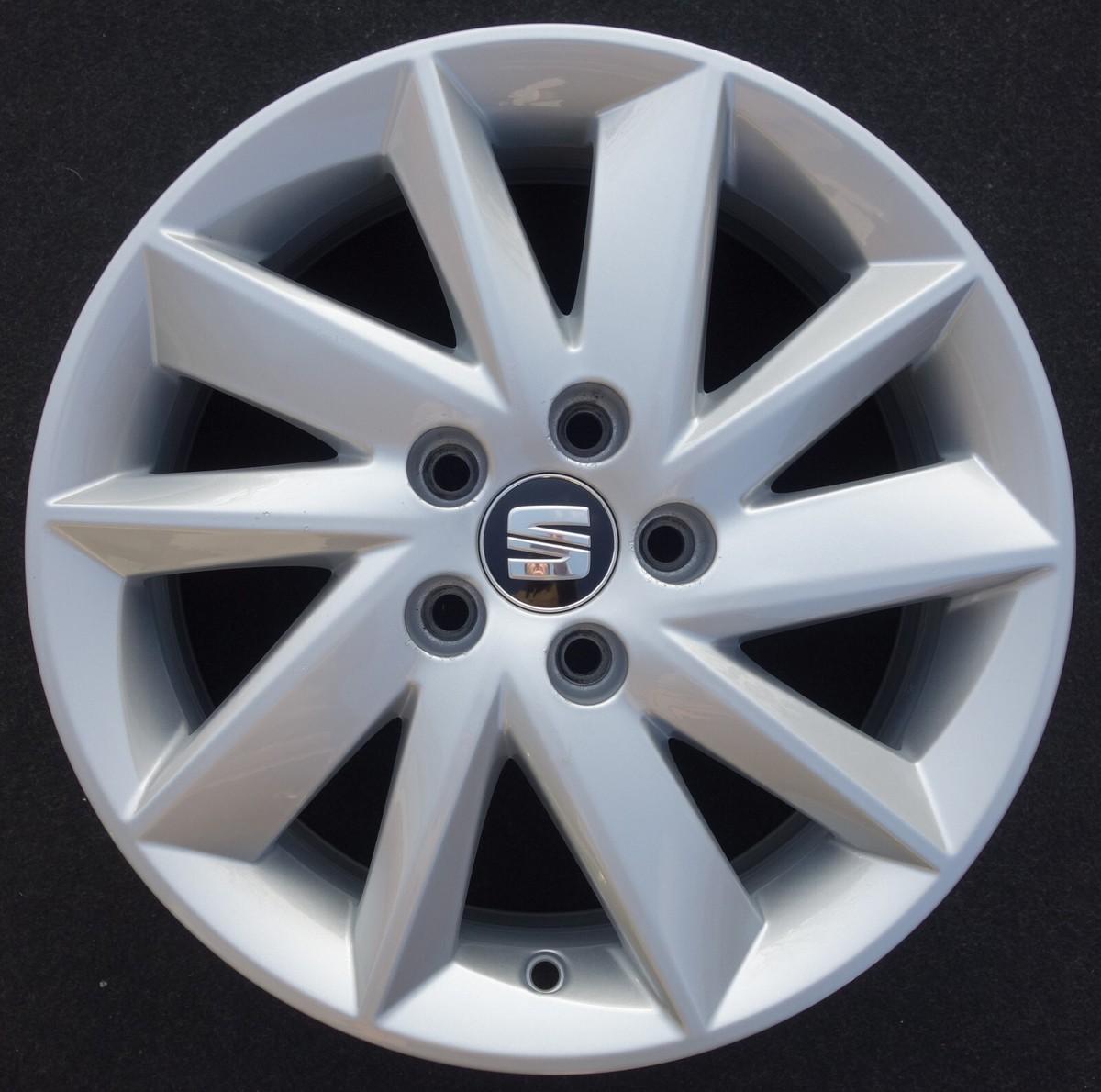 Diski R15 5x100 J5.5 ET40 OE Seat 6F0601025G8Z8 Silver