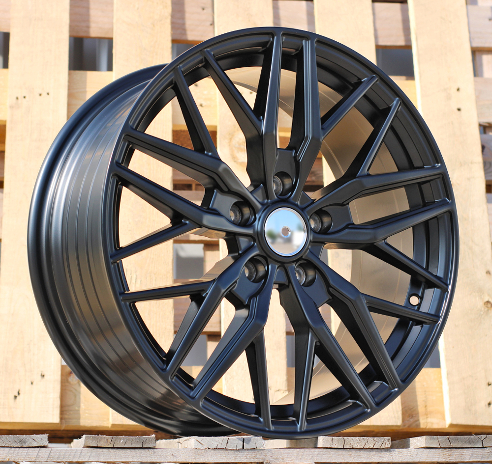 Diski R18 5x160 J8 ET50 RACINGLINE HF5230 FORD Black Half Matt (Hybrid Forged)