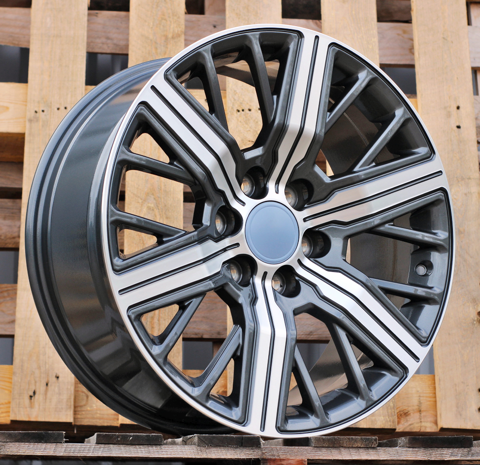 Diski R20 6x139.7 J8.5 ET25 RACINGLINE H965D 4X4 Grey Polished