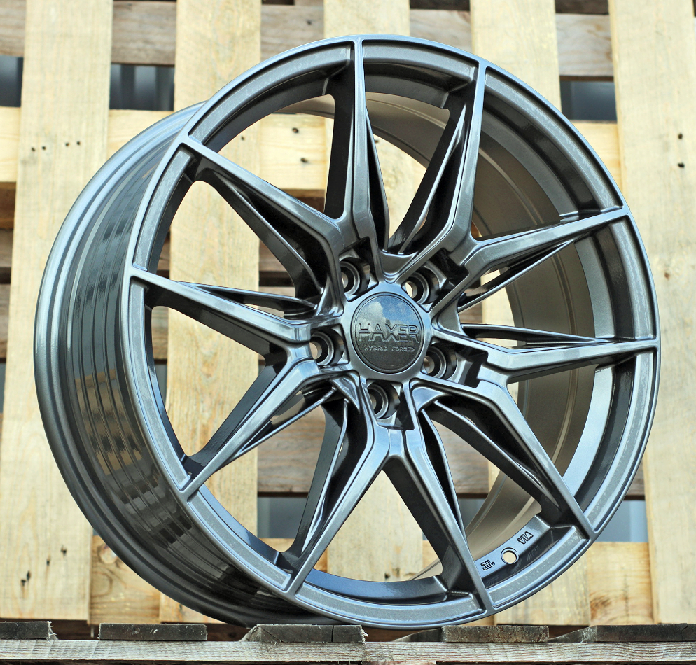 Diski R18 5x112 J8 ET40 HAXER HX036 Grey (Hybrid Forged)