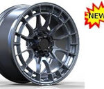 Diski R17 6×139.7 J8.5 ET12 RACINGLINE 3S1401 4X4 Black (Hybrid Forged)