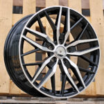 Diski R18 5×112 J8 ET52 RACINGLINE HF5230 MERCEDES Black Polished (Hybrid Forged)