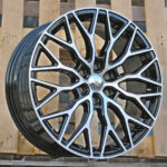 Diski R19 6×120 J8 ET48 RACINGLINE YF0412 FORD Black Polished (Hybrid Forged)