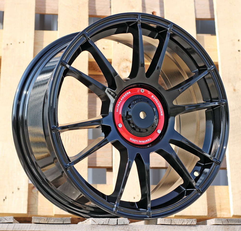 Diski R17 10x100/112 J7.5 ET40 RACINGLINE F7713 Black (Hybrid Forged)