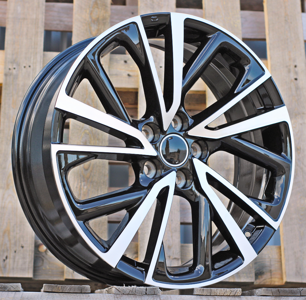 Diski R19 5x114.3 J7 ET35 RACINGLINE H3568F TOYOTA Black Polished (Hybrid Forged)