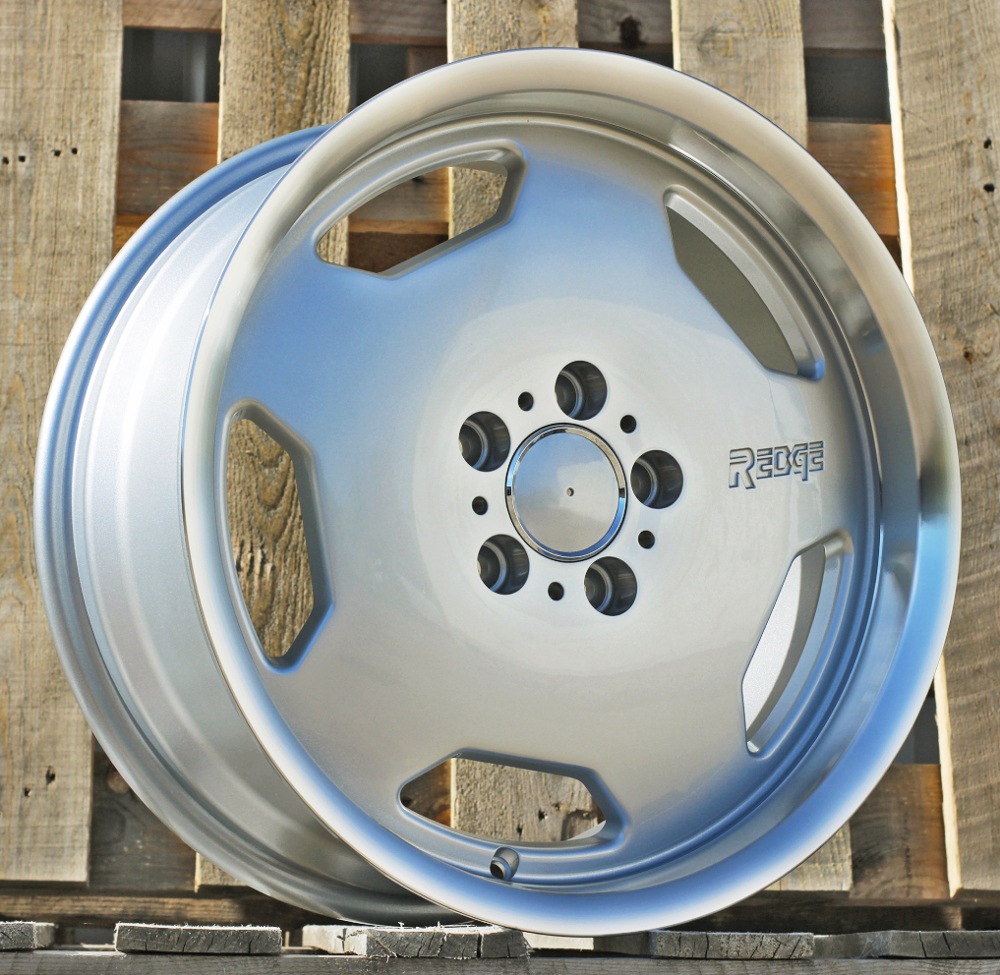 Diski R17 5x112 J7.5 ET35 RACINGLINE BK632 MERCEDES Silver +Polished Lip