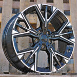 Diski R18 5×112 J8 ET50 RACINGLINE H3580F Black Polished (Hybrid Forged)