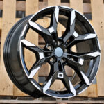 Diski R19 5×112 J8 ET27 RACINGLINE H3456F BMW Black Polished (Rear+Front) (Hybrid Forged)