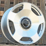 Diski R22 5×130 J10 ET36 RACINGLINE F5133 MERCEDES Silver Polished (Hybrid Forged)