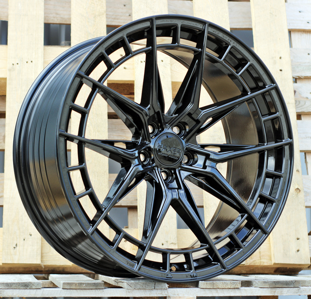 Diski R20 5x108 J9 ET40 HAXER HX046F Black (Hybrid Forged)