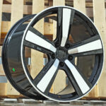 Diski R22 5×130 J11.5 ET61 RACINGLINE FC021 PORCHE Black Polished (Rear+Front)