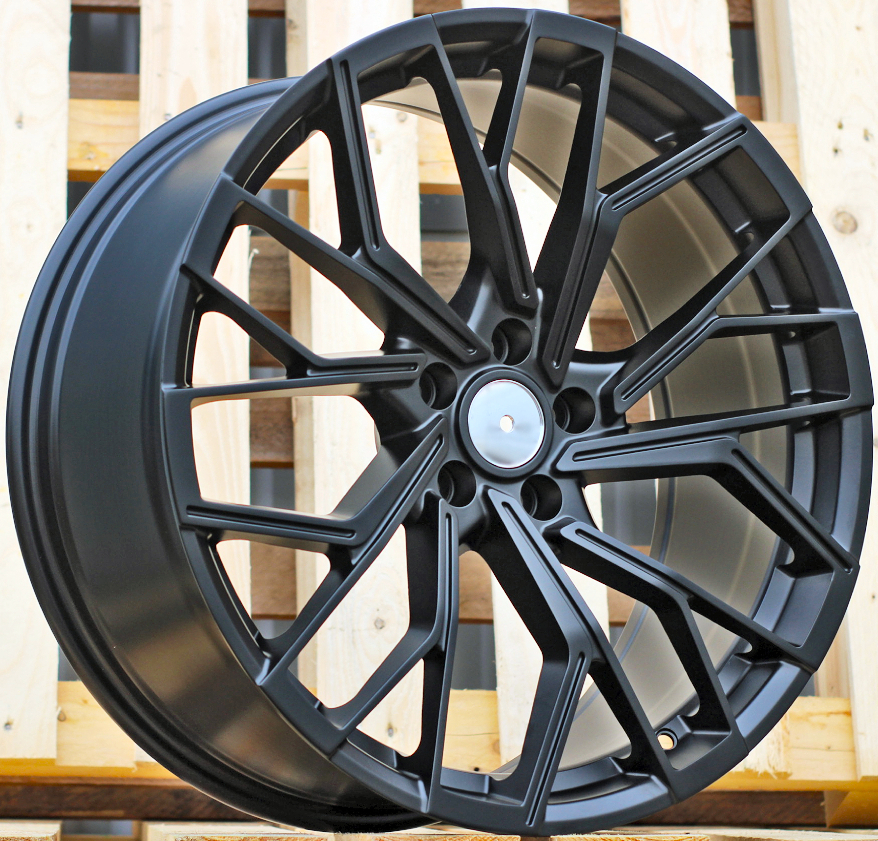 Diski R18 5x112 J8 ET39 RACINGLINE F760 AUDI Black Half Matt (Hybrid Forged)