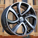 Diski R16 4×108 J6.5 ET26 RACINGLINE A417 CITROEN Black Polished