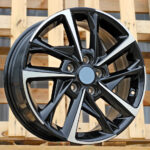 Diski R17 5×114.3 J7 ET51 RACINGLINE H3535F HYUNDAI Black Polished (Hybrid Forged)