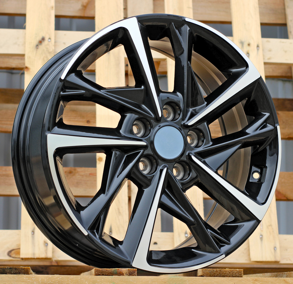 Diski R17 5x114.3 J7 ET51 RACINGLINE H3535F HYUNDAI Black Polished (Hybrid Forged)