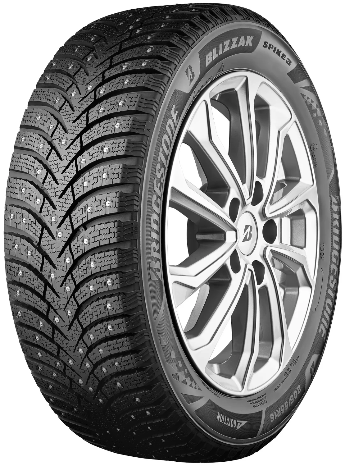 255/45R20 105T BRIDGESTONE Blizzak SPIKE 3 (Ar radzēm)