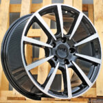 Diski R20 5×130 J9.5 ET45 RACINGLINE 1067 PORCHE Black Polished (Rear+Front)