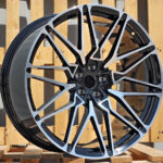 Diski R20 5×112 J10.5 ET40 RACINGLINE B5771 BMW Black Polished (Rear+Front)
