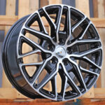 Diski R18 5×120 J8 ET50 RACINGLINE B1262 VW Black Polished