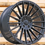 Diski R19 5×112 J9.5 ET40 HAXER HX010F Black Half Matt (Rear+Front) (Hybrid Forged)