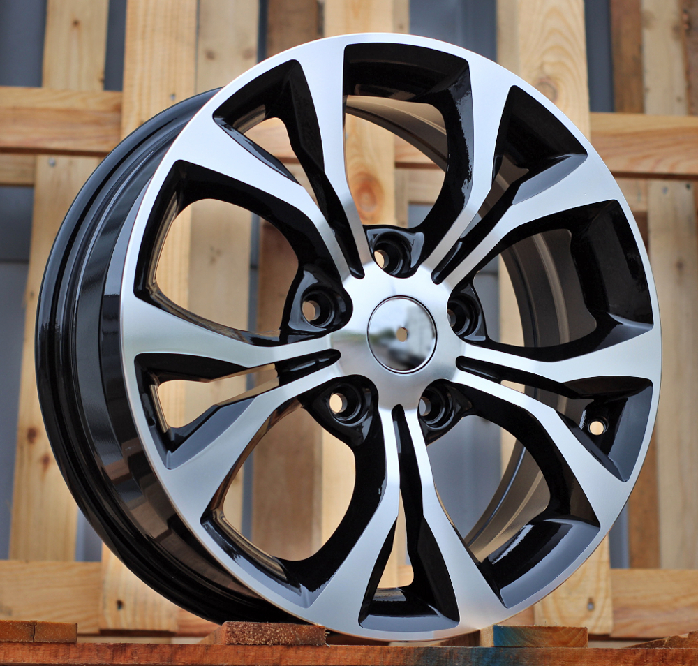 Diski R17 5x127 J6.5 ET40 RACINGLINE B1270 CHRYSLER Black Polished