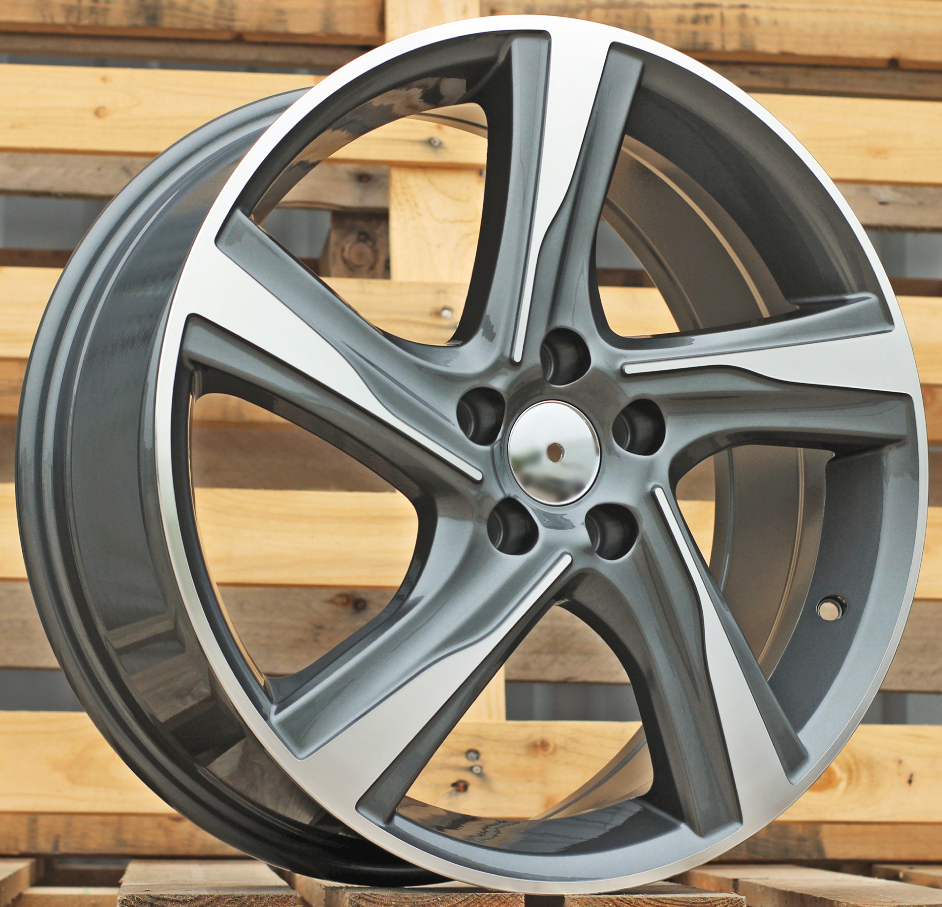 Diski R18 5x108 J7.5 ET49 RACINGLINE BY115 VOLVO Grey Polished