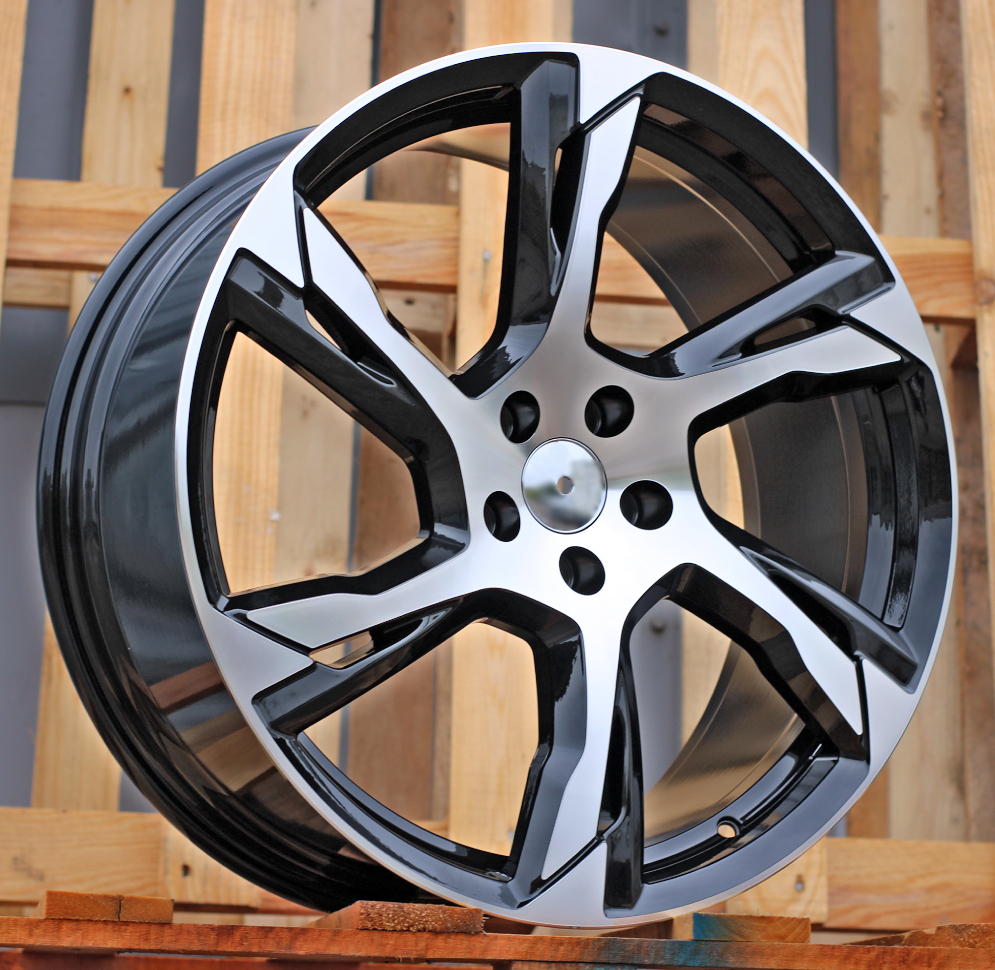 Diski R20 5x108 J8.5 ET42.5 RACINGLINE B1175 VOLVO Black Polished