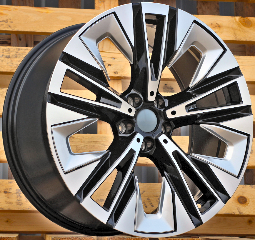Diski R21 5x112 J10 ET46 RACINGLINE H3521F BMW Black Polished (Rear+Front) (Hybrid Forged)