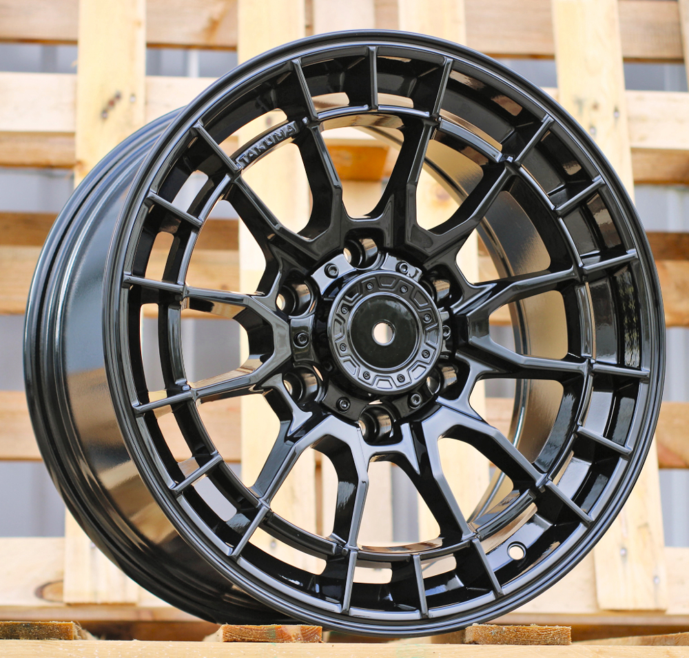 Diski R17 6x139.7 J8.5 ET12 RACINGLINE 3S1401 4X4 Black (Hybrid Forged)