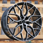 Diski R23 5×112 J10.5 ET25 RACINGLINE B1604 Black Polished